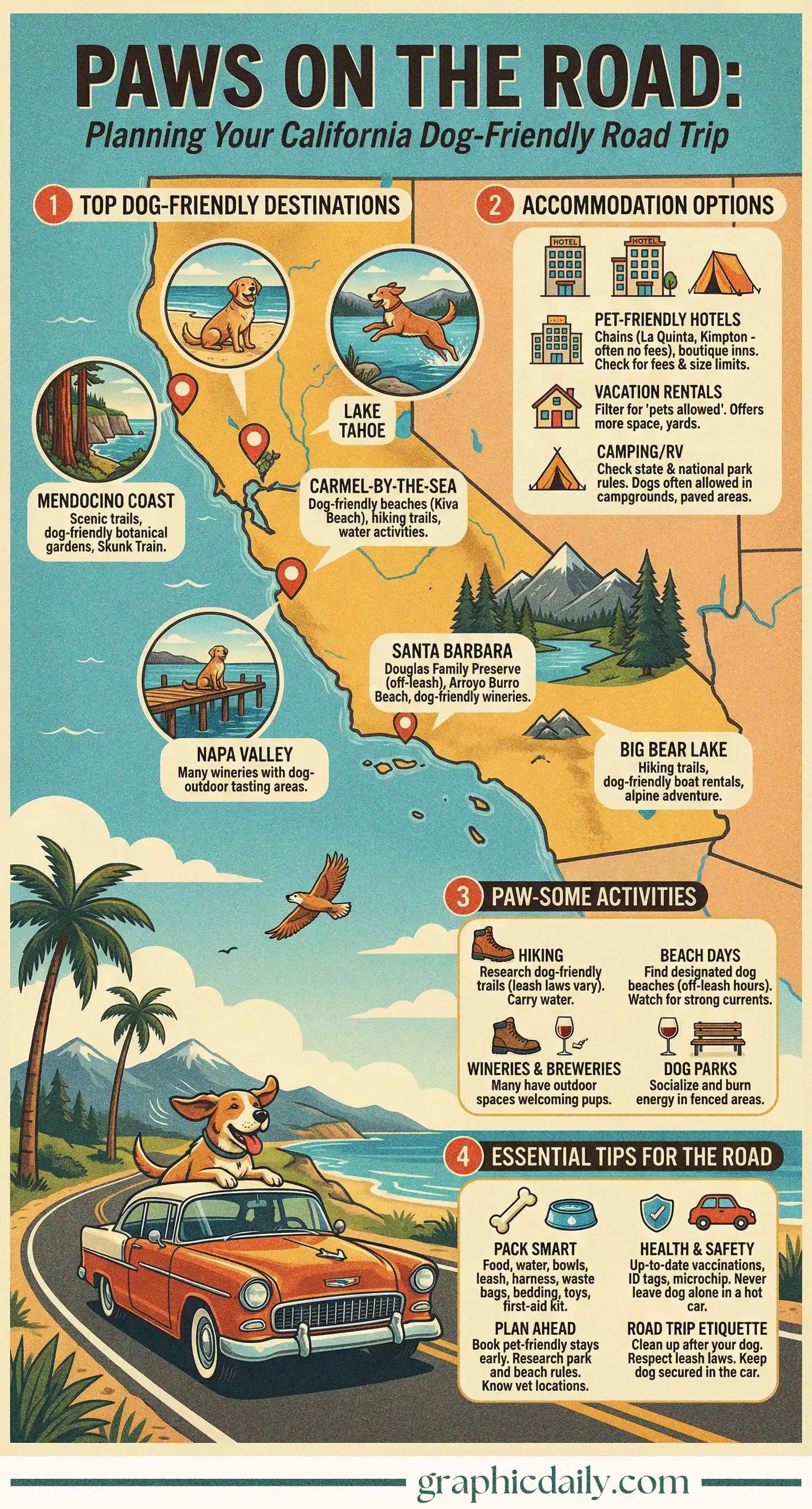 Your guide to exploring California with your furry best friend