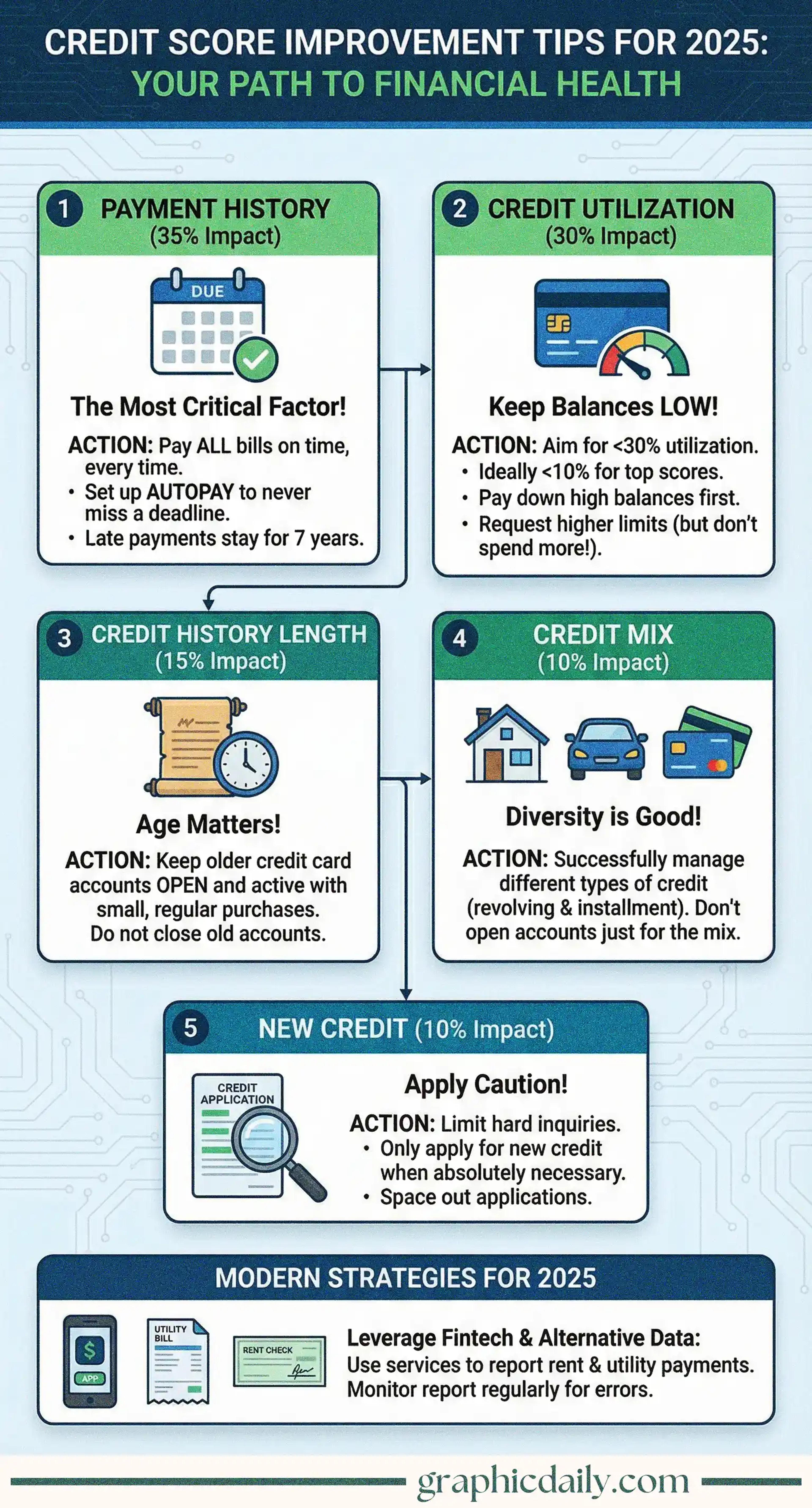 Practical strategies to boost your credit score this year