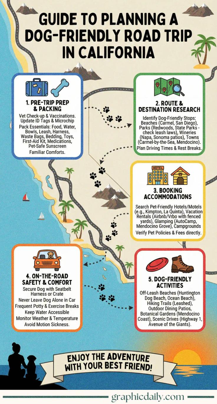 Guide to Planning a Dog-Friendly Road Trip in California