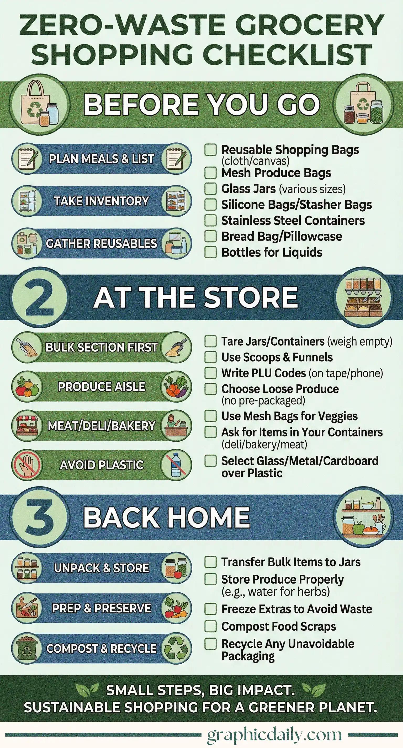 A practical guide to reducing packaging waste on your grocery runs