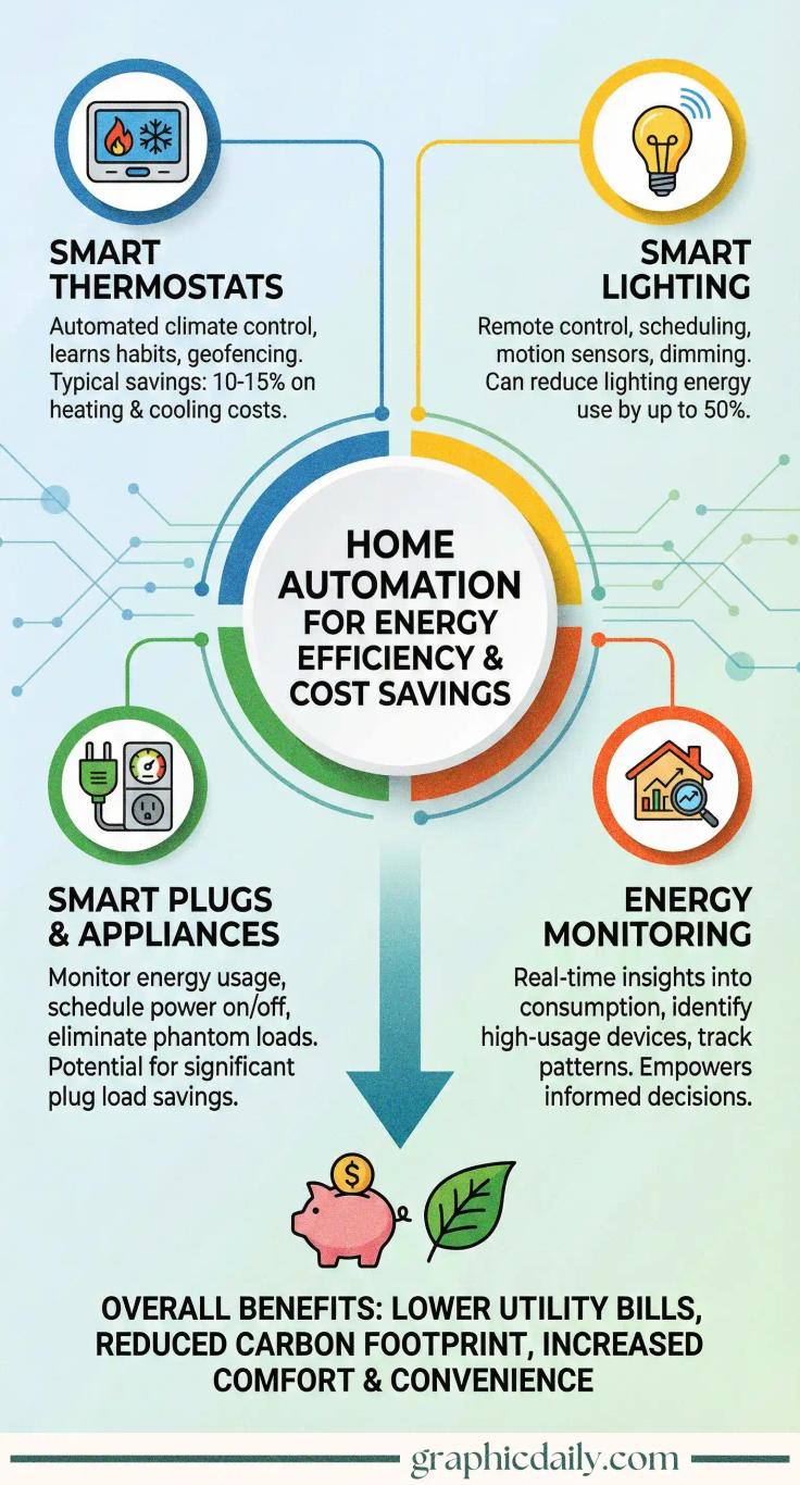 Home Automation for Energy Efficiency and Cost Savings