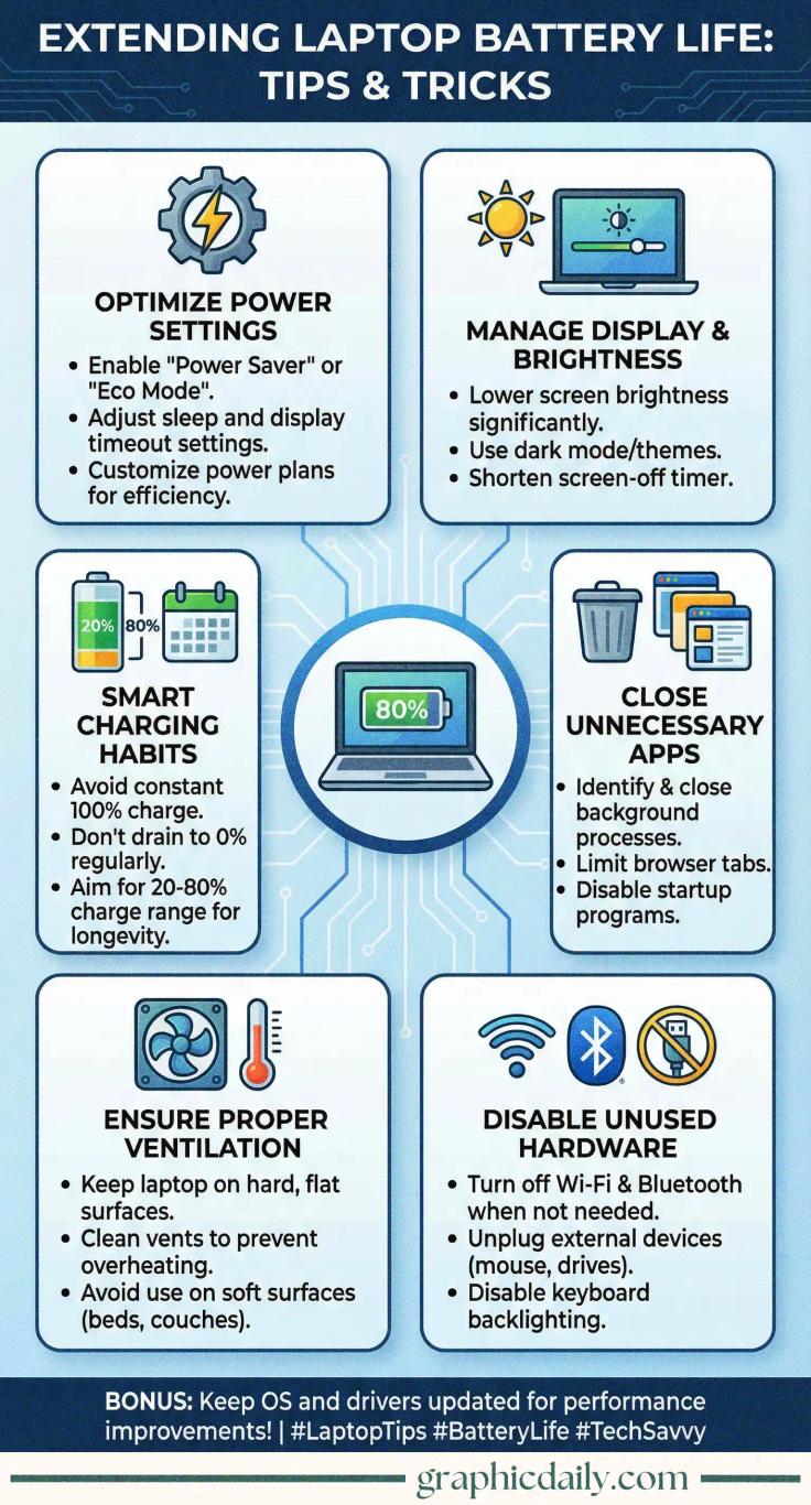 Extending Laptop Battery Life Tips