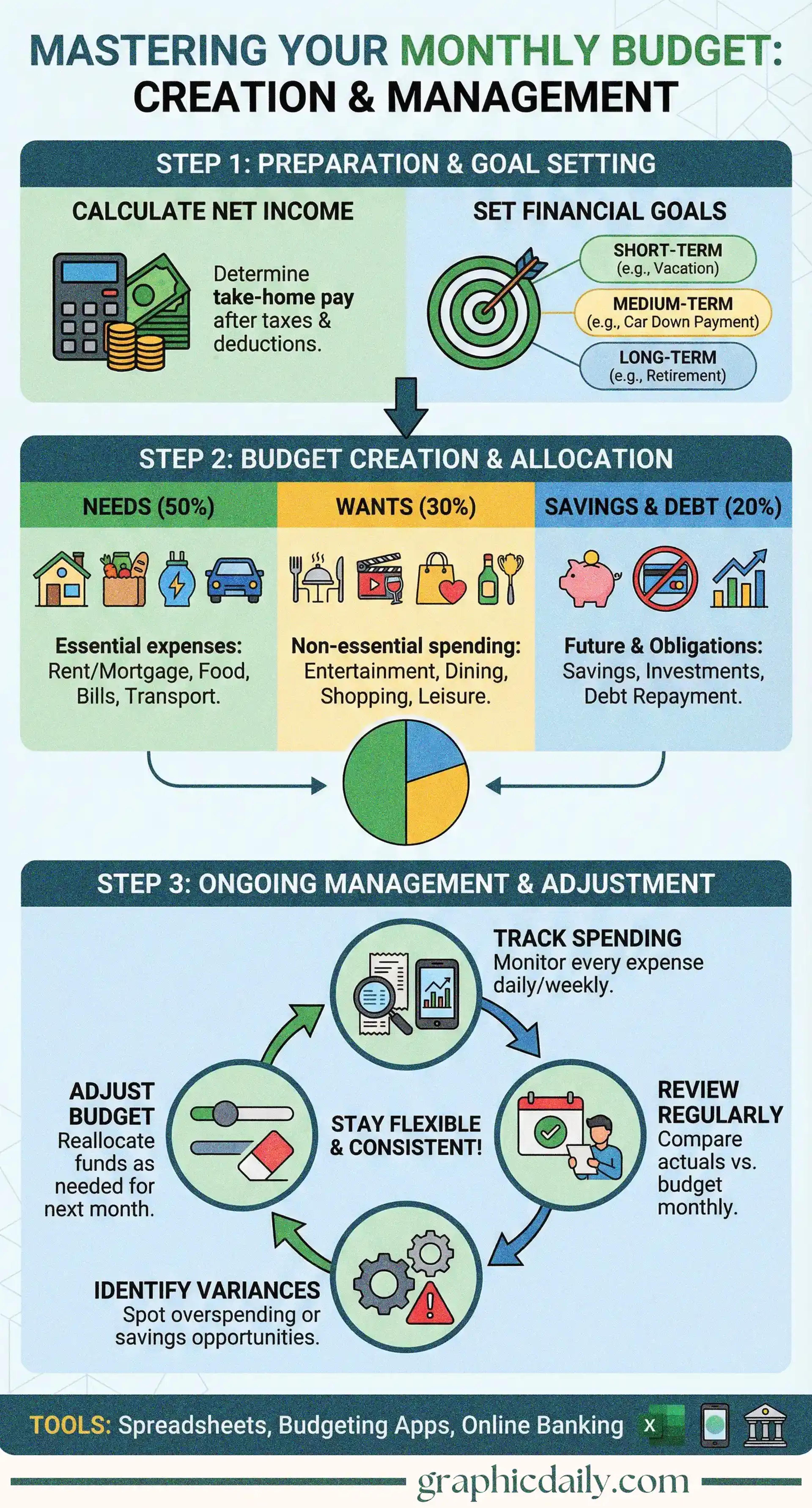 Your roadmap to financial wellness through smart monthly budgeting