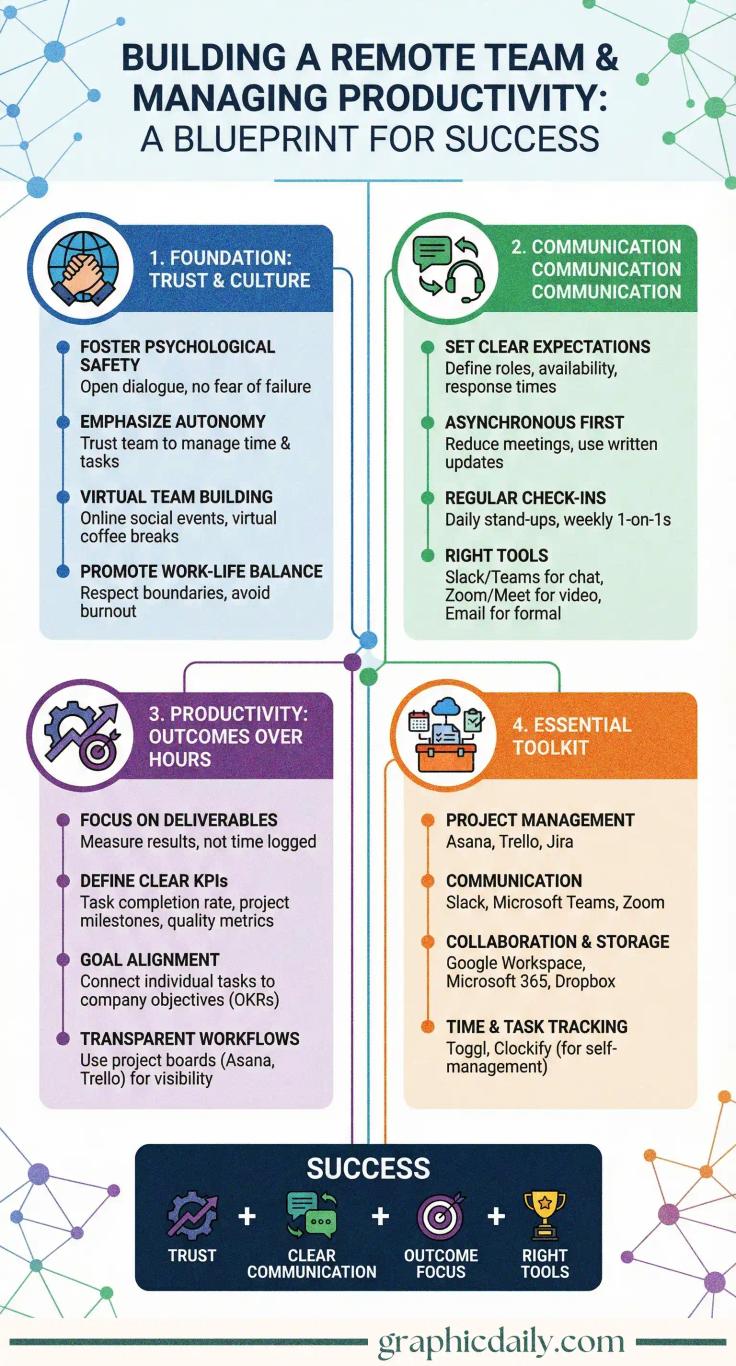 Building a Remote Team and Managing Productivity