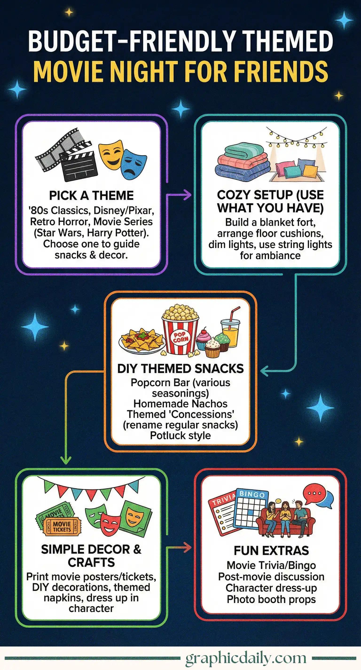 Budget-friendly guide to hosting memorable themed movie nights